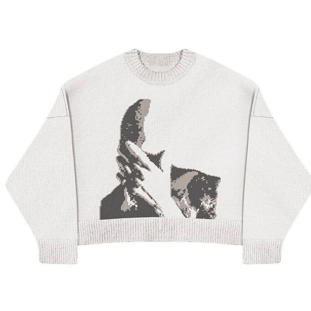 No Regrets' Knitted Sweater – MyGarments®